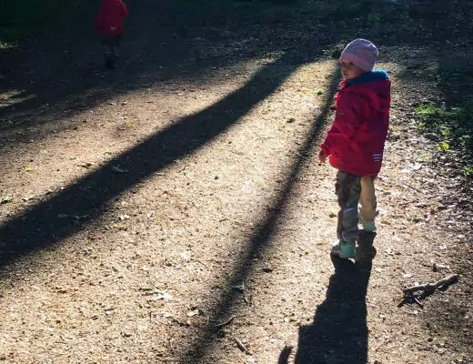 Sonnenschutz im Waldkindergarten