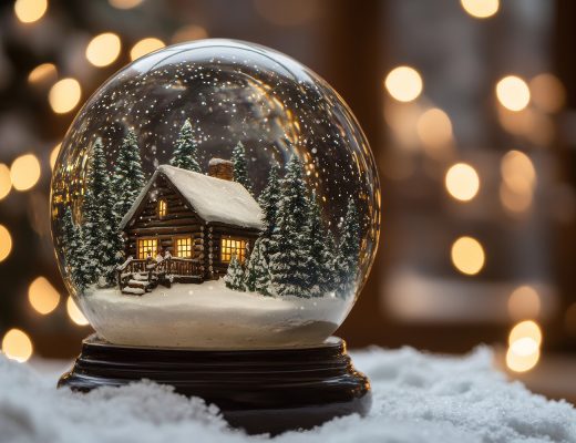 Schneekugel im Glas – DIY-Winterzauber in weniger als 10 Minuten